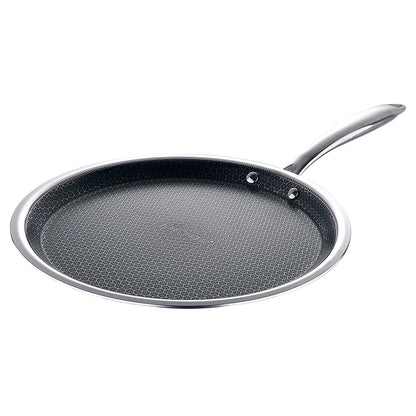 Bergner Hitech Prism 2.0 Non-Stick Stainless Steel Dosa Tawa | 28cm | Induction Base |