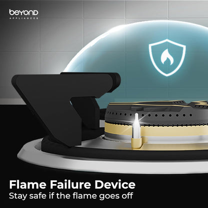 Beyond Appliances Auriga 3-Burner  Auto Ignition | Digital Timer |