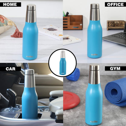 Cello Duro Tuff Stainless Steel Series Trek Flask | 900ml | Blue |