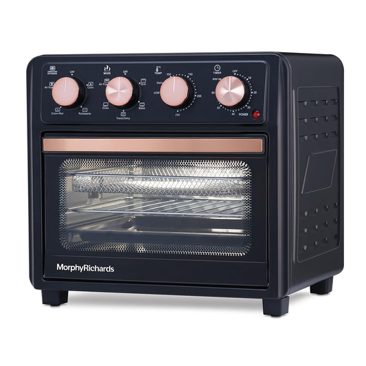 Morphy Richards AirCrisp Airfryer Oven | 25 Ltr | Black & Rose Gold |