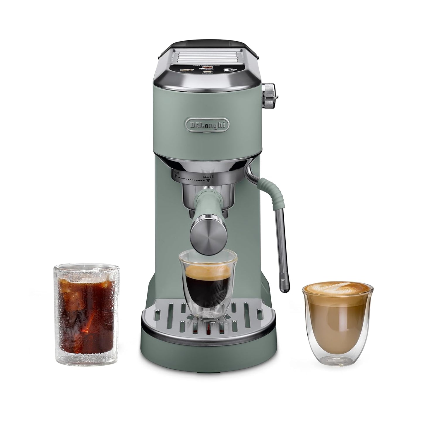 Delonghi Dedica Duo Coffee Machine | Espresso Machine | Hot, Cold & Ic ...