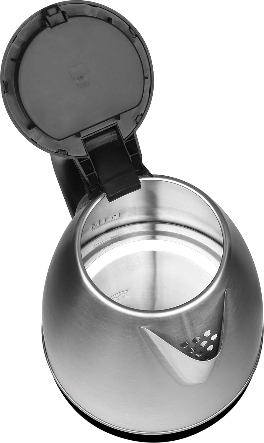 Pigeon Stainless Steel Hot Electric Kettle | 1.5 Litre | Silver | Automatic Shut Off | Ergonomic Handle |