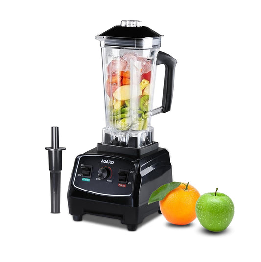 Agaro Grand Professional Blender | 2000W | 2 L | 8 Leaf SS Blade | Black |