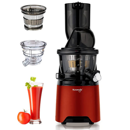 Kuvings EVO 810 with Strainers | Professional Cold Press Juicer Slow| Black | Fruit & Vegetable Juicer