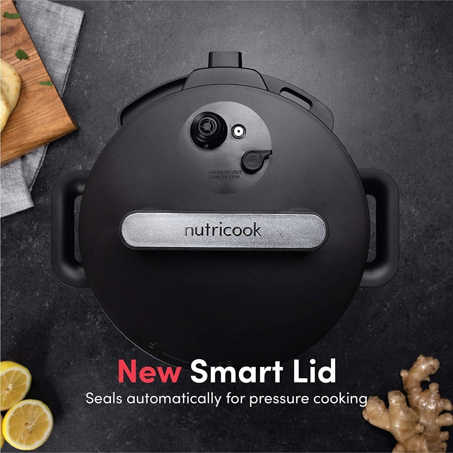 Nutricook | Electric Pressure Cooker | 8 Litre | 1000W | 9 In 1 Instant