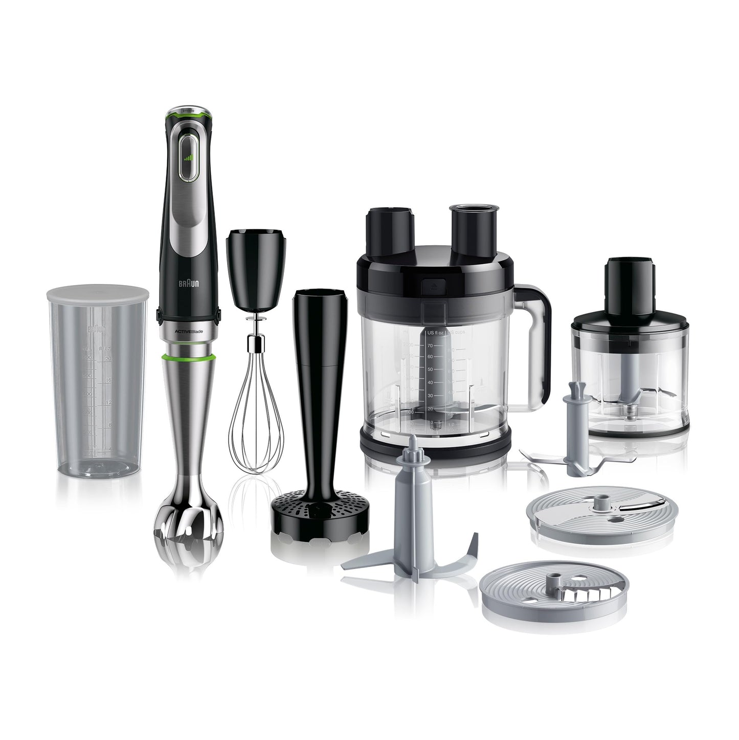 MultiQuick 9 Hand Blender | 1200W | Lightweight | Black