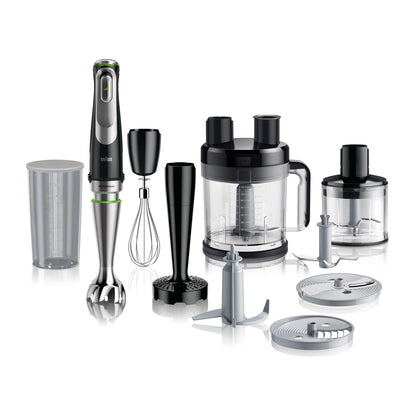 MultiQuick 9 Hand Blender | 1200W | Lightweight | Black