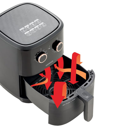 KENWOOD Airfryer | Grill XL | 4.5Litre | 1300W | Black |