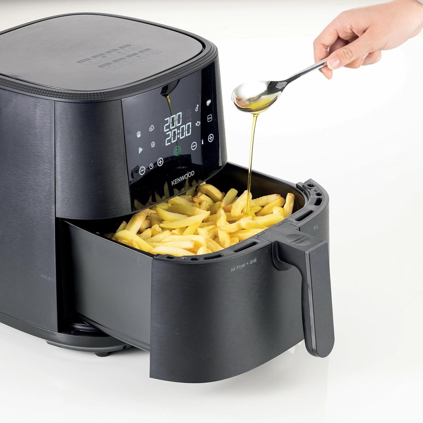 KENWOOD Airfryer | 9 Litre | Black | Digital Air Fryer