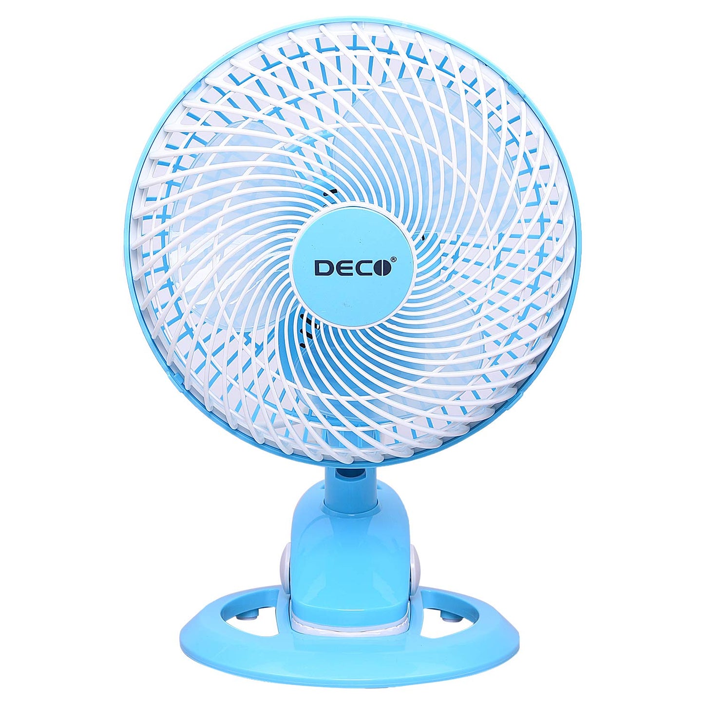 Deco Nano Portable table Fan | Sky Blue | 20 Watts | Compact & Lightweight | Freestanding |