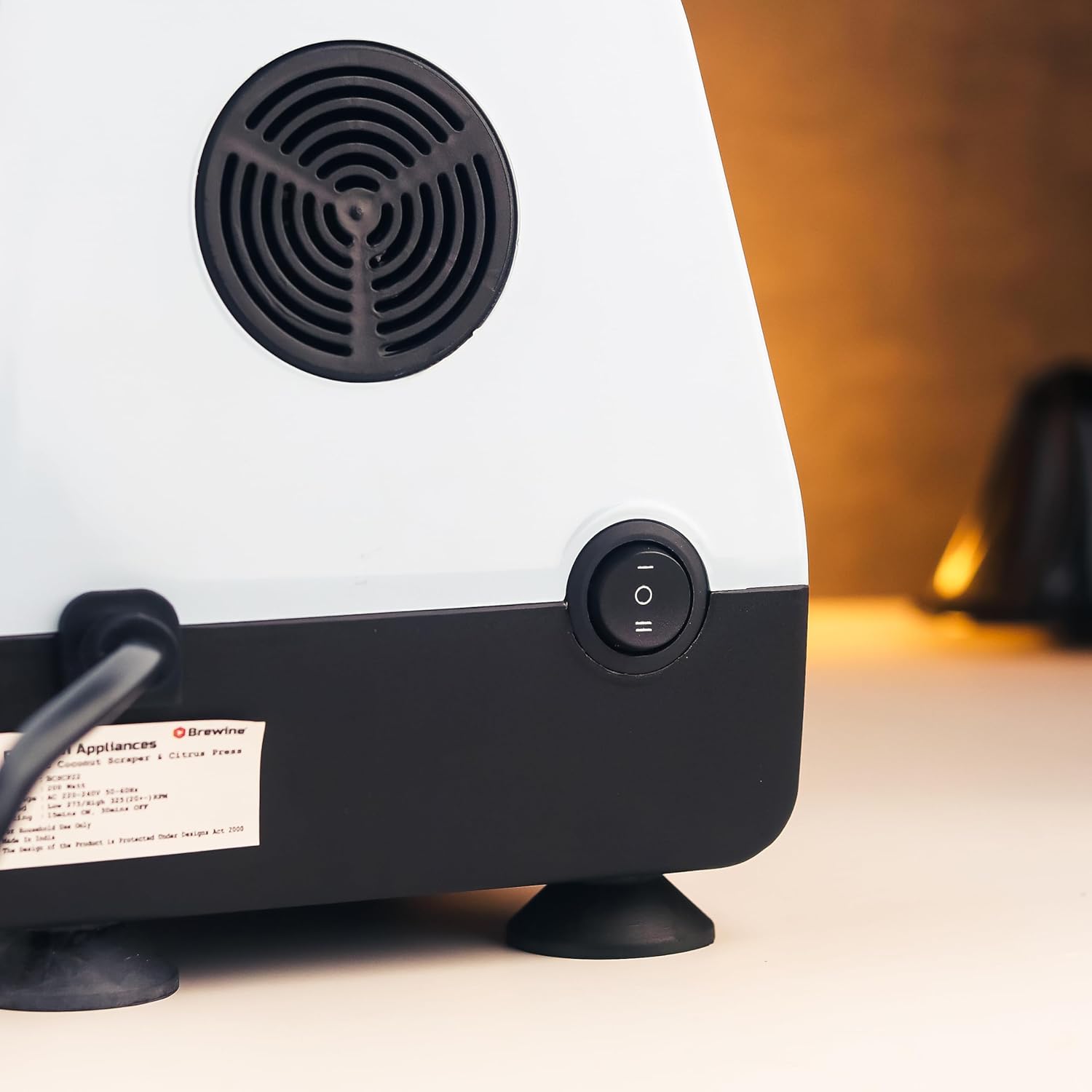 Brewine 2-in-1 Coconut Scraper & Citrus Juicer - Infinia Home and Kitchen