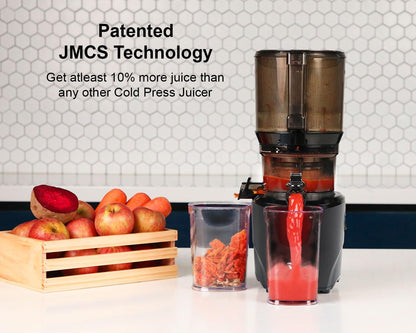 Kuvings Auto 10 | Black Cold Press Juicer | Ultimate Hands-Free Whole Slow Juicer