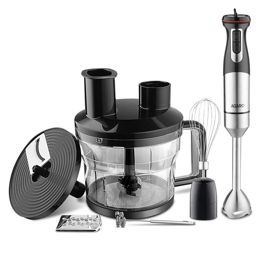 Agaro Grand Plus 6-in-1 Hand Blender | 1000W | Multi-Purpose Kitchen Blender |