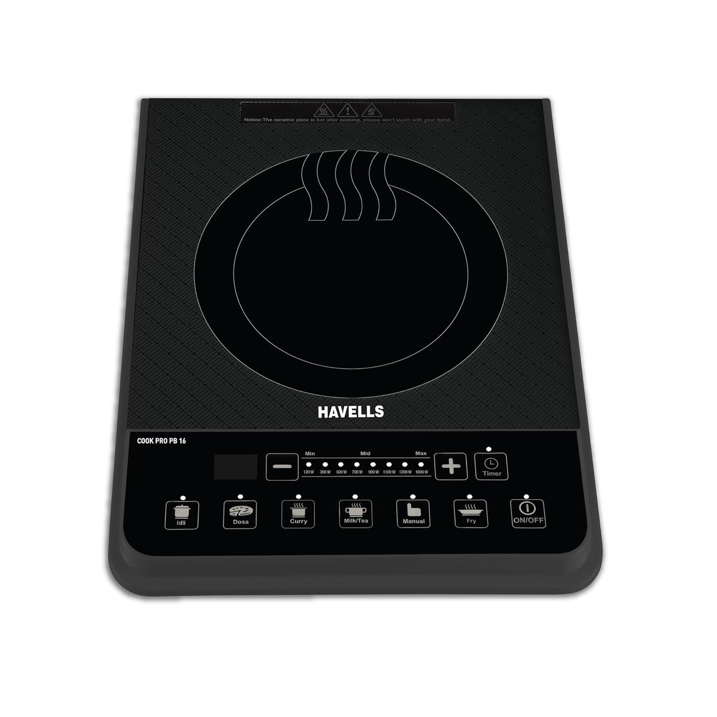 Havells Cook Pro PB 16 | Induction Cooktop | Black |