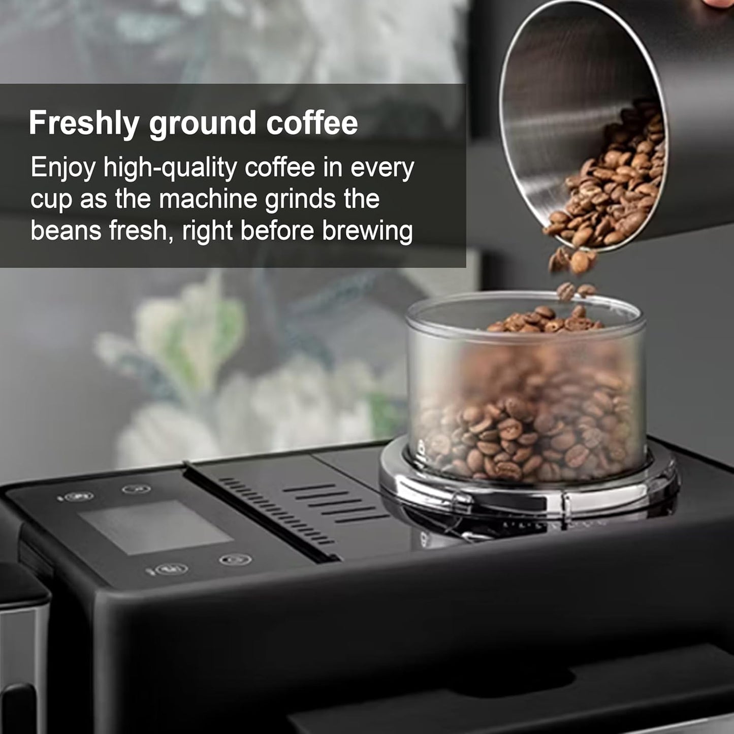 Delonghi Rivelia Coffee Machine | Black | Fully Automatic