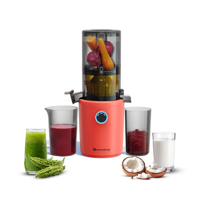 Atomberg Althea Cold Press Juicer with XL Hopper | Auto Reverse | 40 RPM Slow Juicing Technology for High-Nutrition Fresh Juice |