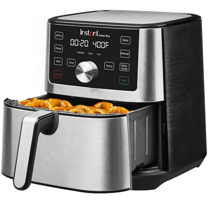 Instant Pot Air Fryer | Vortex SS | 6 Litre | Touch Control Panel |  360° EvenCrisp Technology