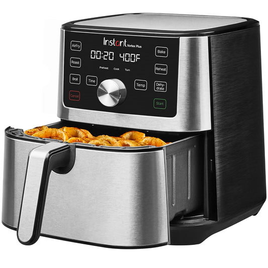 Instant Pot Air Fryer | Vortex SS | 6 Litre | Touch Control Panel |  360° EvenCrisp Technology