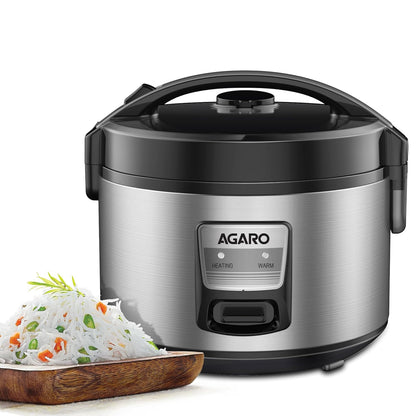 Agaro Regency Electric Rice Cooker | 5L | Automatic Cooking | Easy Grip Handle |