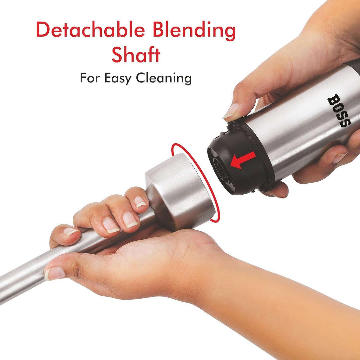 BOSS Stellar Hand Blender | 1200W |  Year Warranty| Black | - Infinia Home and Kitchen