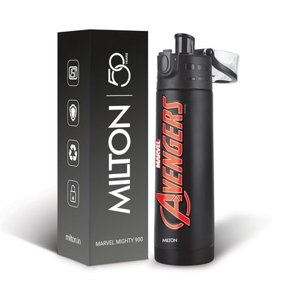 Milton Marvel Mighty Thermosteel Water Bottle | Leak Proof | Ideal for School going Kids |