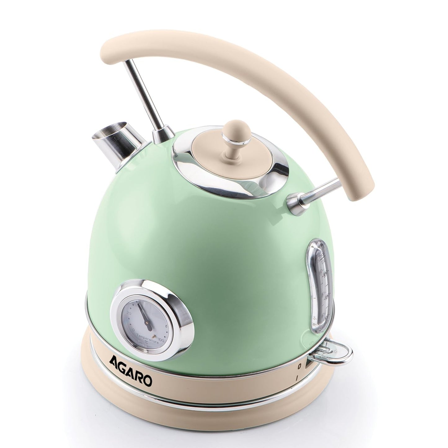 Agaro Regency Vintage Kettle | 1.8L | Stylish | Fast Boiling | Green |