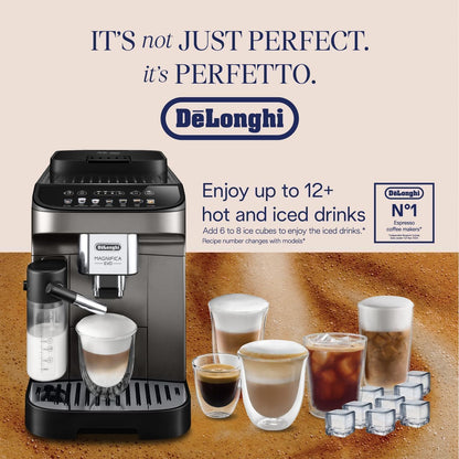 Delonghi Magnifica Evo Fully Automatic Coffee Machine | 12+ Hot & Cold Coffee Options |