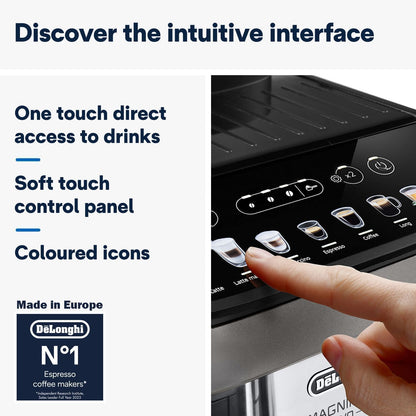 Delonghi Magnifica Evo Fully Automatic Coffee Machine | 12+ Hot & Cold Coffee Options |