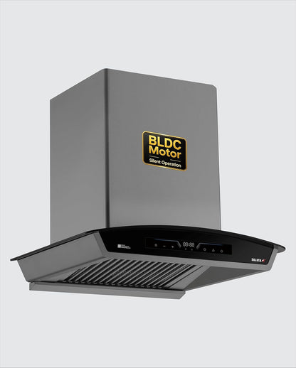 Sujata Quarz Kitchen Chimney | Intelligent Auto Clean Chimney with Deep Suction for Clean & Fresh Cooking |
