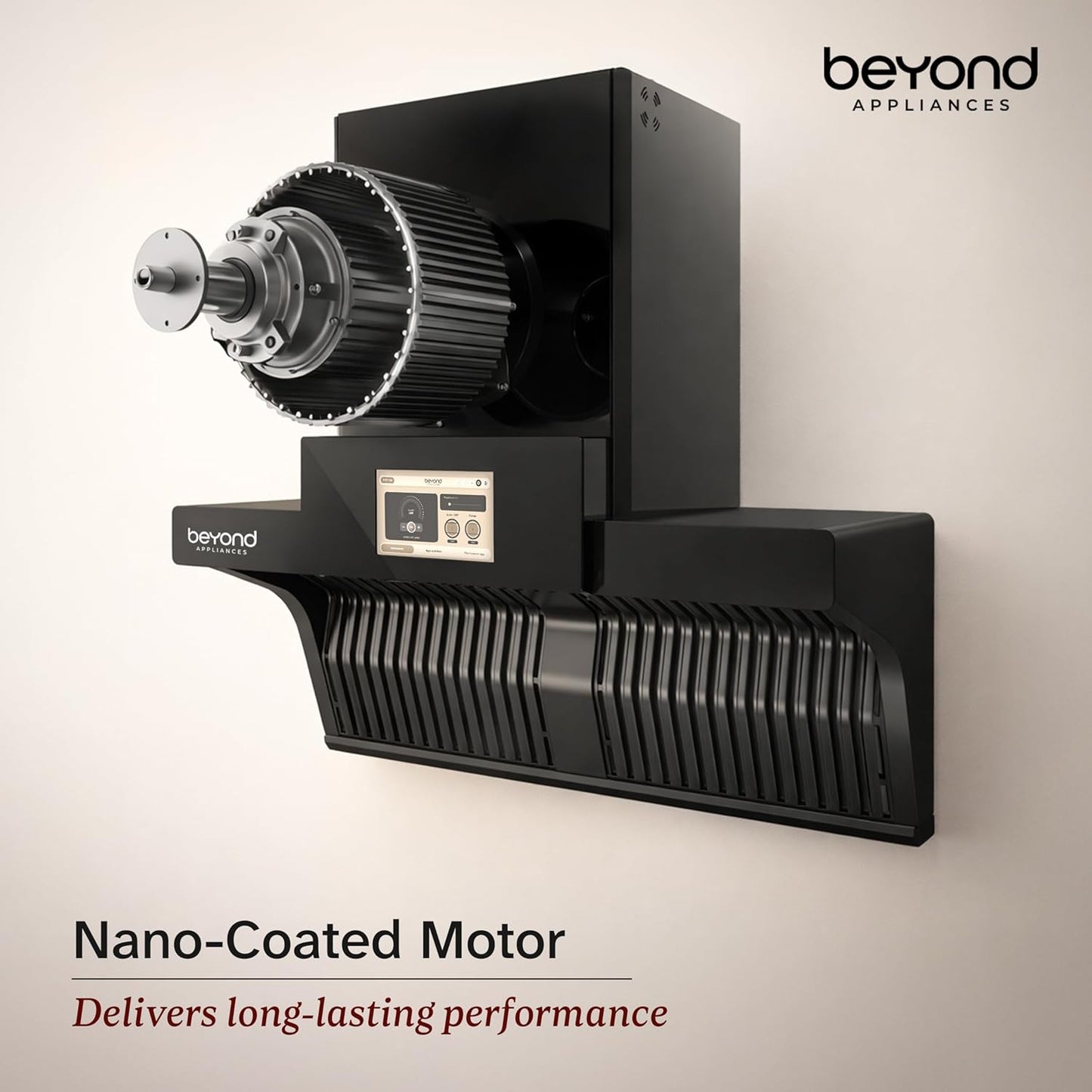 Beyond Orion Auto Clean Kitchen Chimney | 1600 CMH Suction | Filterless | Smart Touchscreen Display & Speaker |