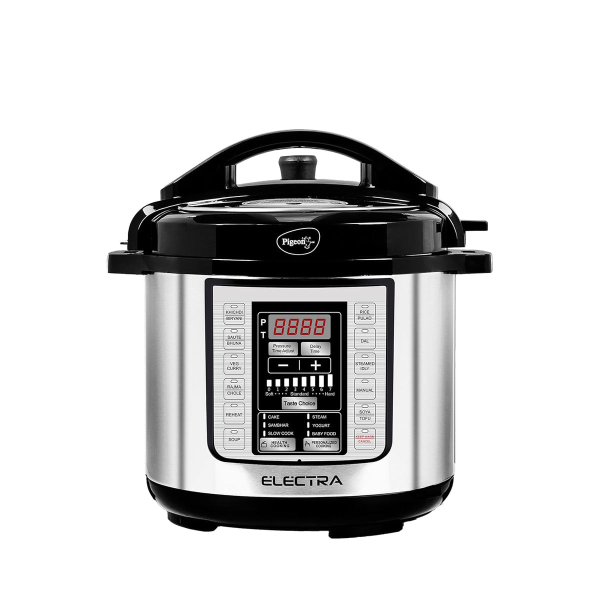 Pigeon Electra Smart EPC Cooker | Digital Display | 8 Preset Menus | Delay Timer | Automatic Cooking |