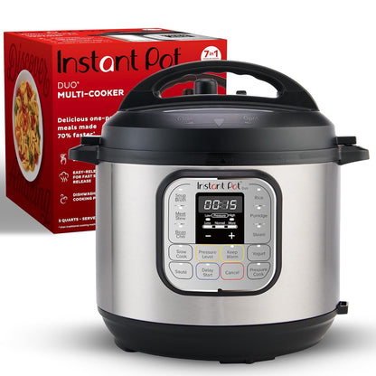 Instant Pot Duo | 3QT | Stainless Steel | Pressure Cooker