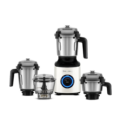 Atomberg Zenova Mixer Grinder | BLDC Motor | 1000 Watt | 4 Jars With Chopper |