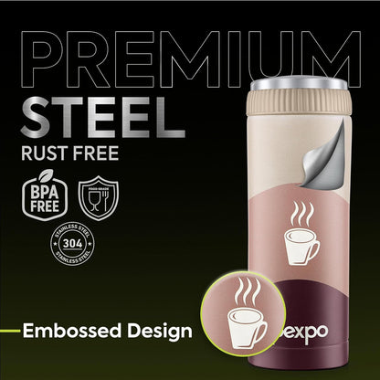 Pexpo Crypto Vacuum Insulated Coffee Tumbler | 500ml |