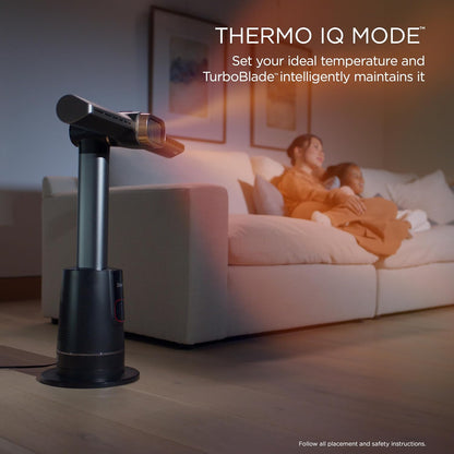 Shark TurboBlade Cool + Heat 2-in-1 Bladeless Tower Fan | Powerful Cooling |
