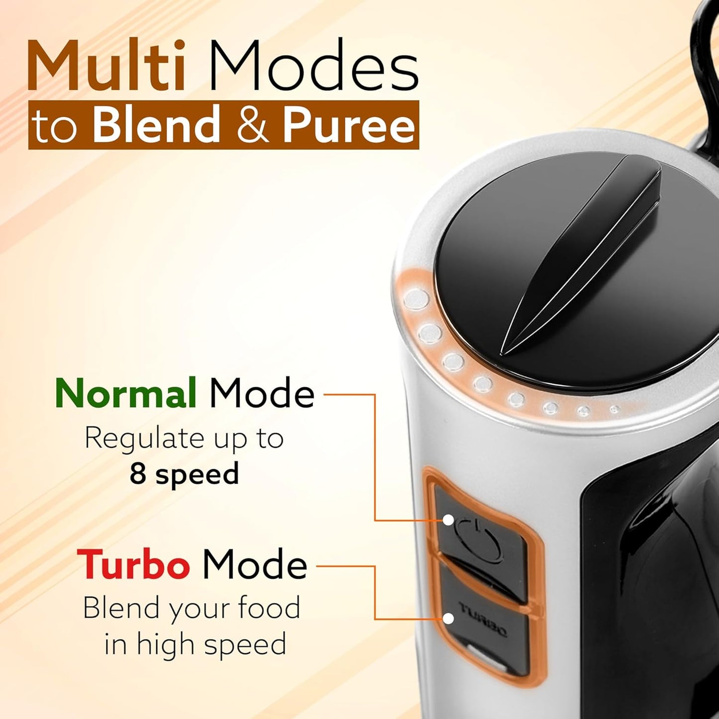 Agaro Regency Hand Blender | 600 W | Order Now | Silver |