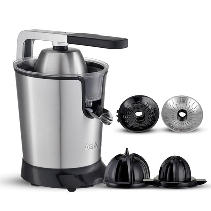 Agaro Regency Citrus Juicer | 350W | 650 ml | Silver & Black |