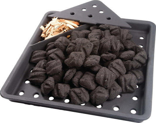 Napoleon Charcoal and Smoker Tray | Cast Iron | Gas Grills |