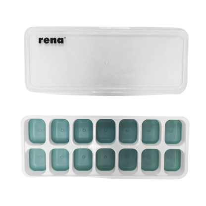 Rena Silicone Rectangle Ice Cube/Chocolate Tray Small - 14