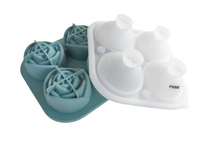 Rena Rose Ice Mould | 4 | Perfect for both Freezing & Baking |