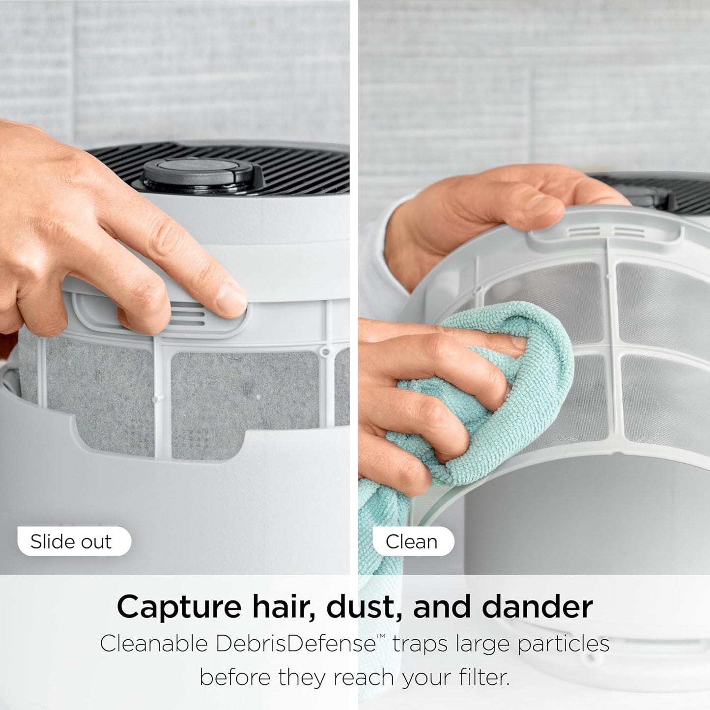 Shark Never Change Air Purifier | Long Lasting Performance | Dove |