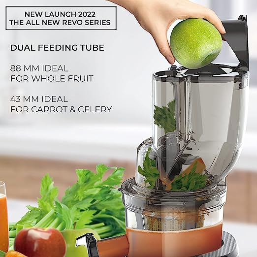 Kuvings REVO830 Professional Cold Press Juicer | Red