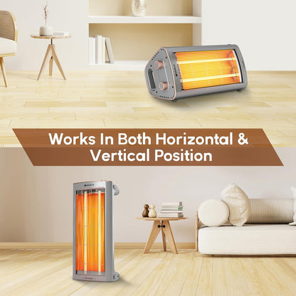 Havells Comodito | 900 Watt | Room Heater | Safety Grill | 120 Minute Sleep Time |
