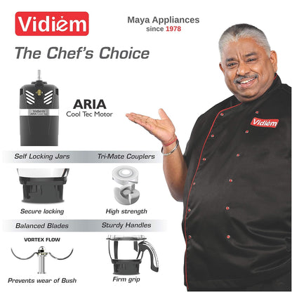 Vidiem | Maya | 5 Jar | 750 W - Infinia Home and Kitchen