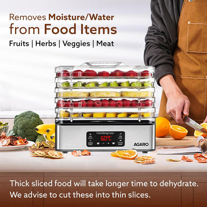Agaro regal food Dehydrator 5 rack - Infinia Home and Kitchen