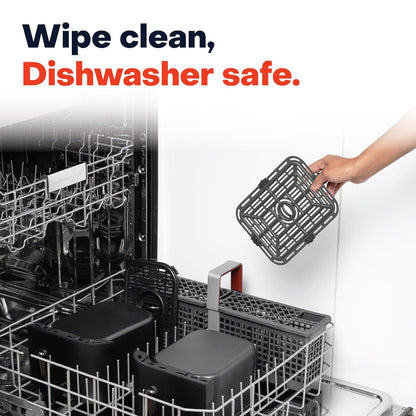 Nutricook Air Fryer Slim XL | 7.5 Litre | Light & Large Basket | 1700W | Toxin-Free Ceramic Coating