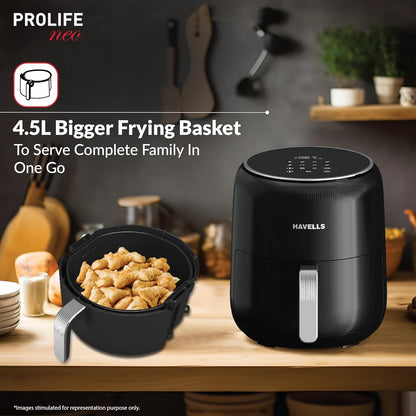 PROLIFE NEO | Black | 4.5 L | AirFryer |