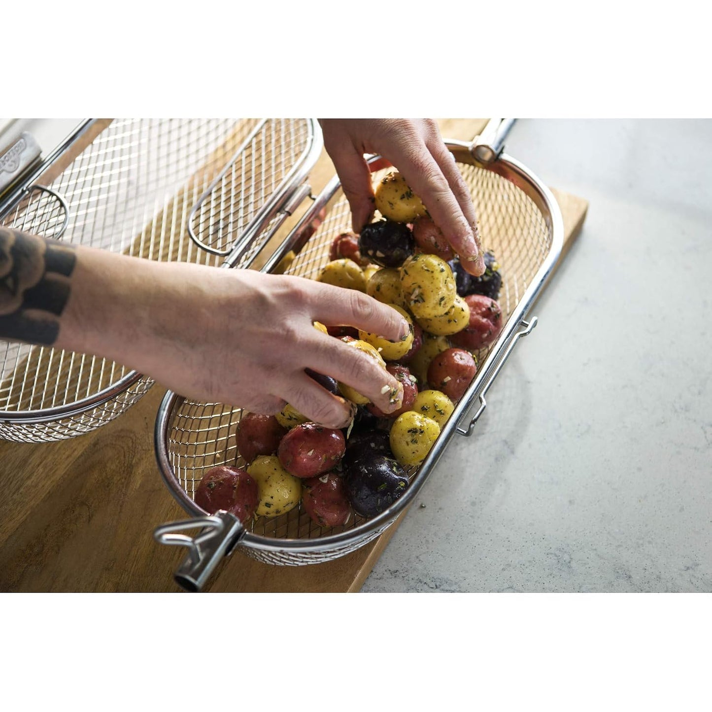 Napoleon Grill Basket | Pro Rotisserie | Stainless Steel |