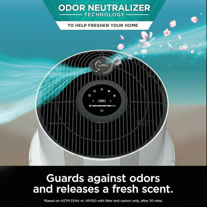Shark HP300 Air Purifier | 1400 sq.ft Coverage | Captures 99.98% Dust, Smoke & Allergens |