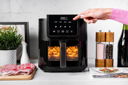 Nutricook Air Fryer Slim | 5 Litre | Light & Large Basket | 1500W |